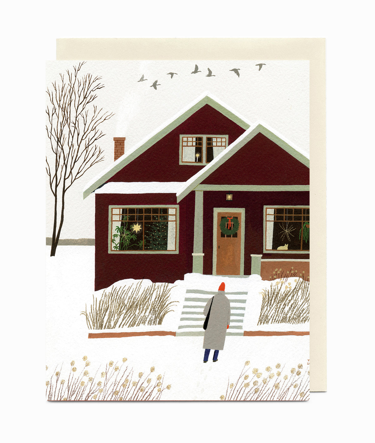 "Almost Home" greeting card
