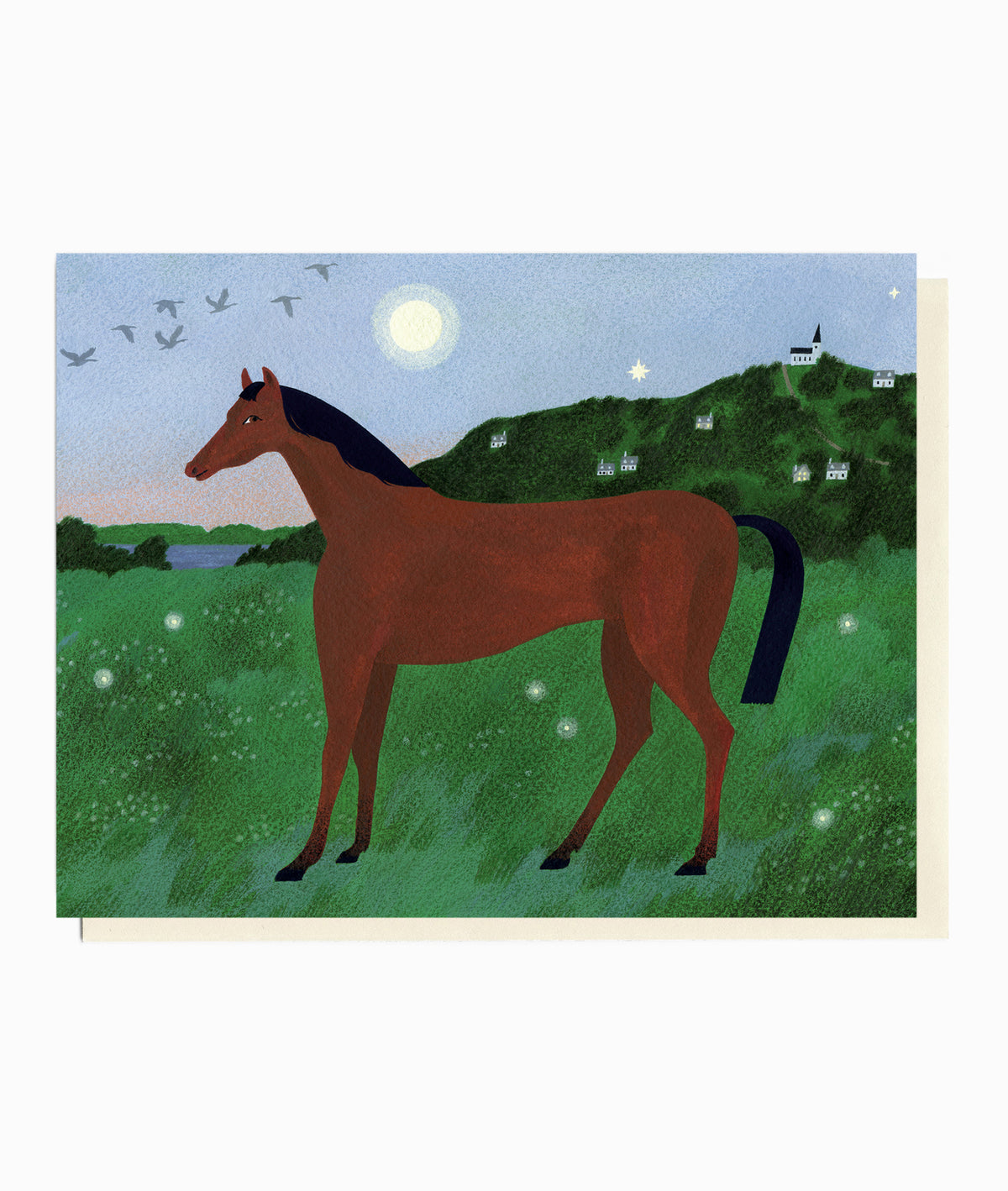 "Year of the Horse" greeting card