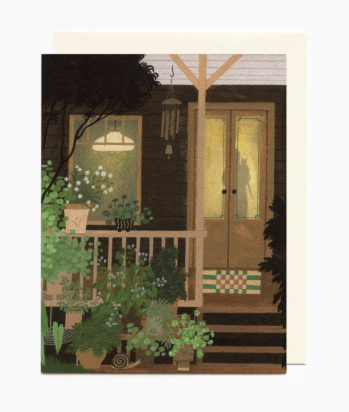 "Late Summer Evening" greeting card
