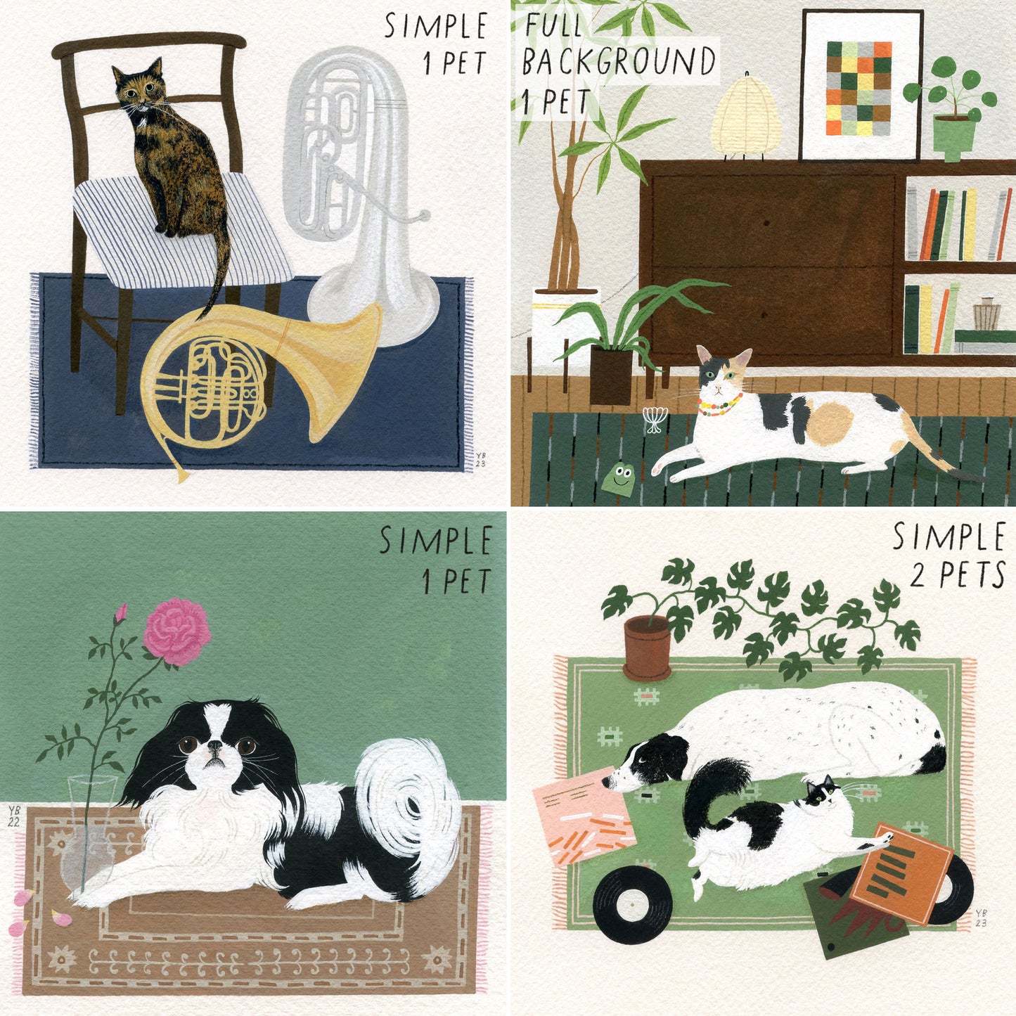 Custom pet portrait