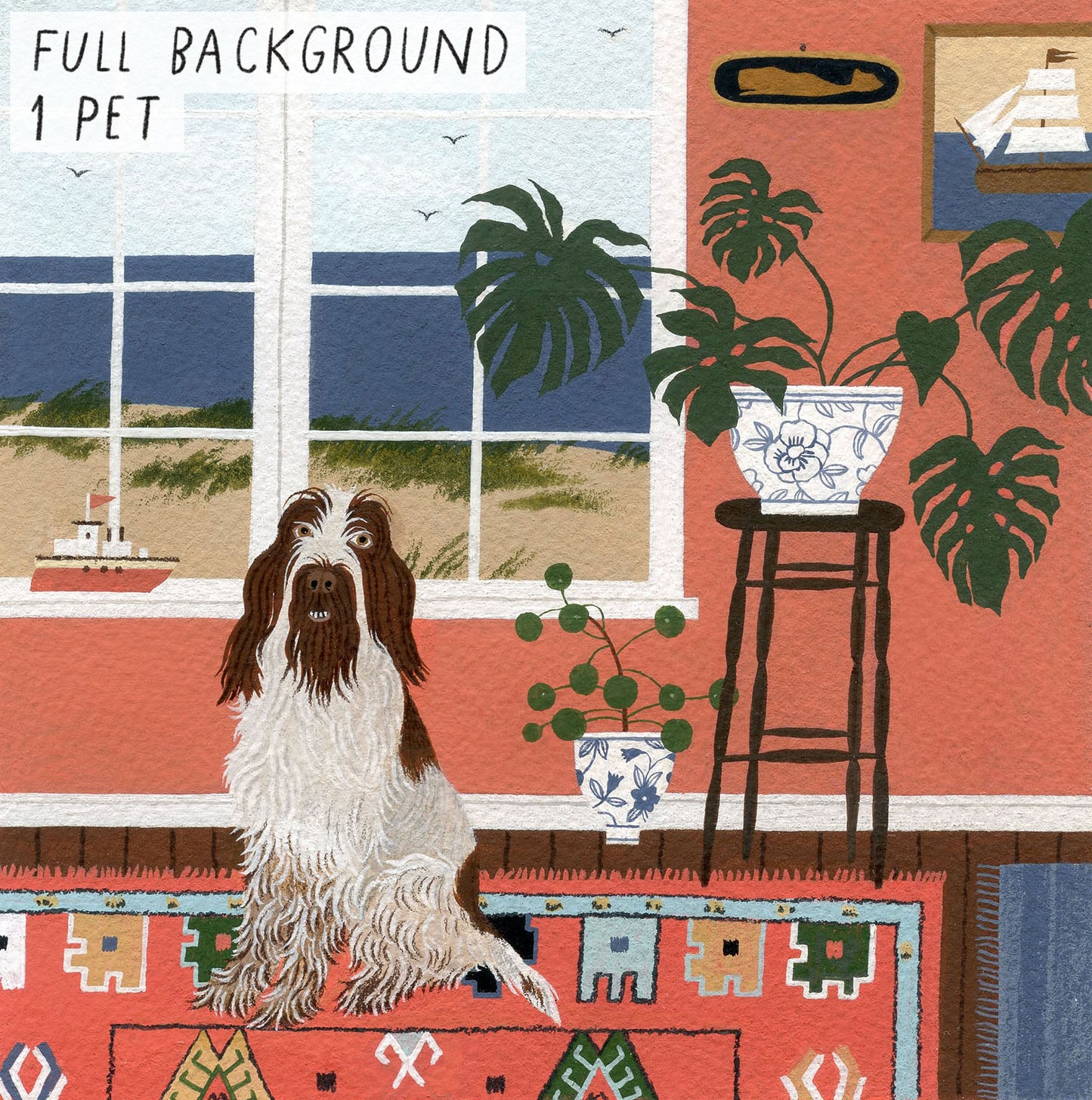 Custom pet portrait