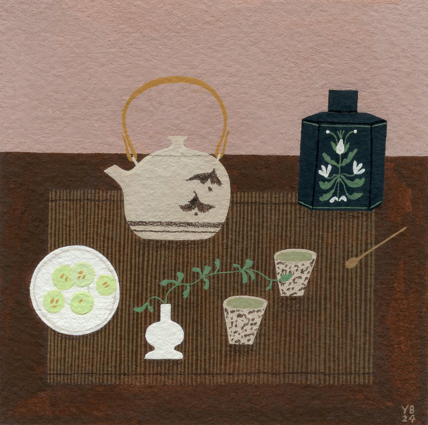 "Still Life with Tea" print