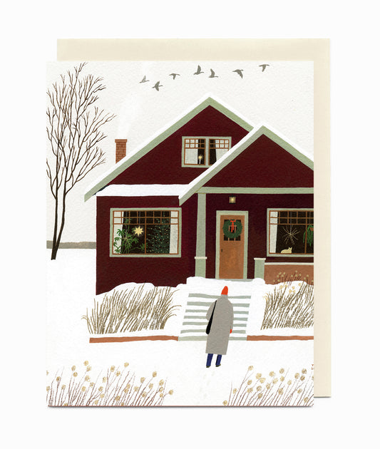 "Almost Home" greeting card