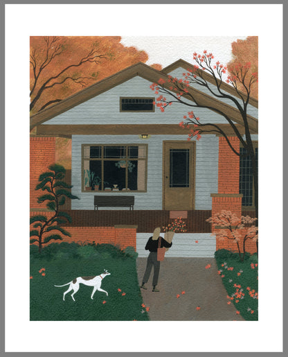 "Autumn Day" print