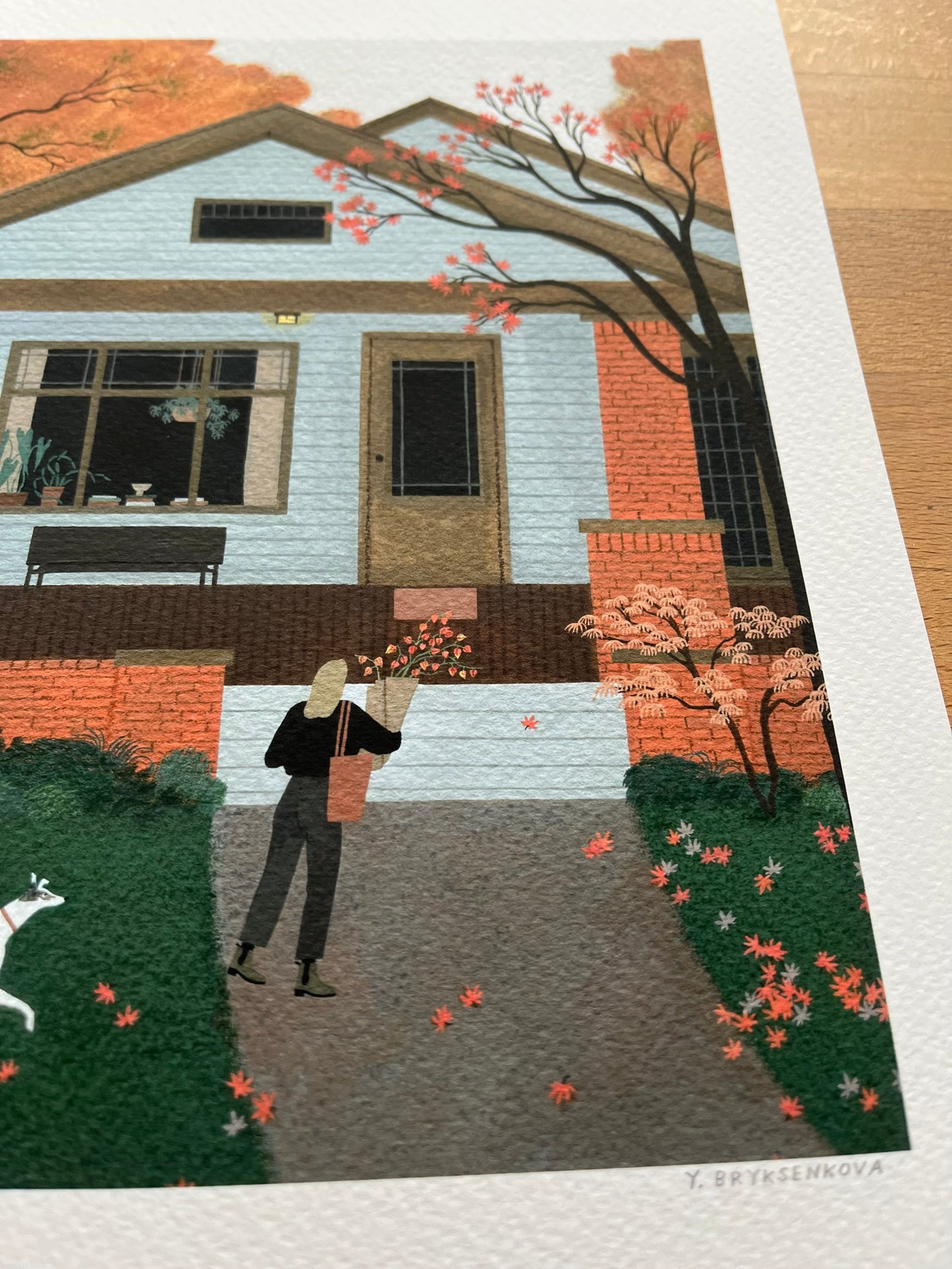 "Autumn Day" print