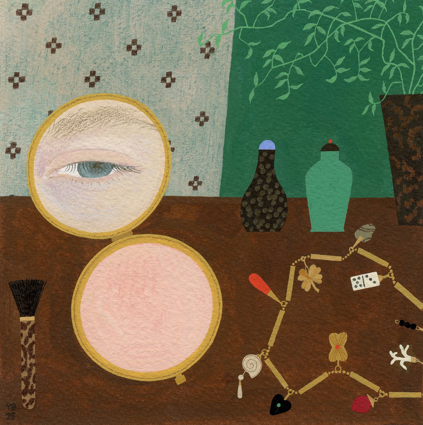 "Still Life with Reflected Eye" print