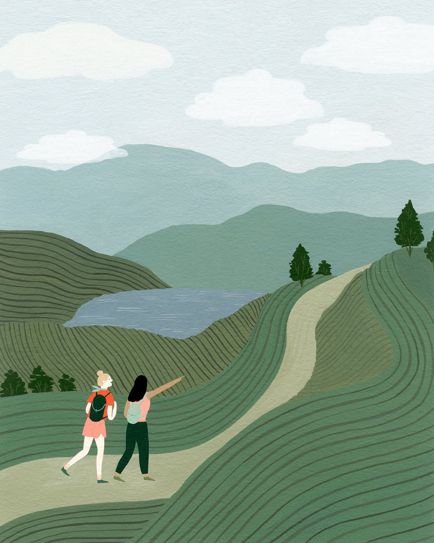 "Darjeeling" original painting