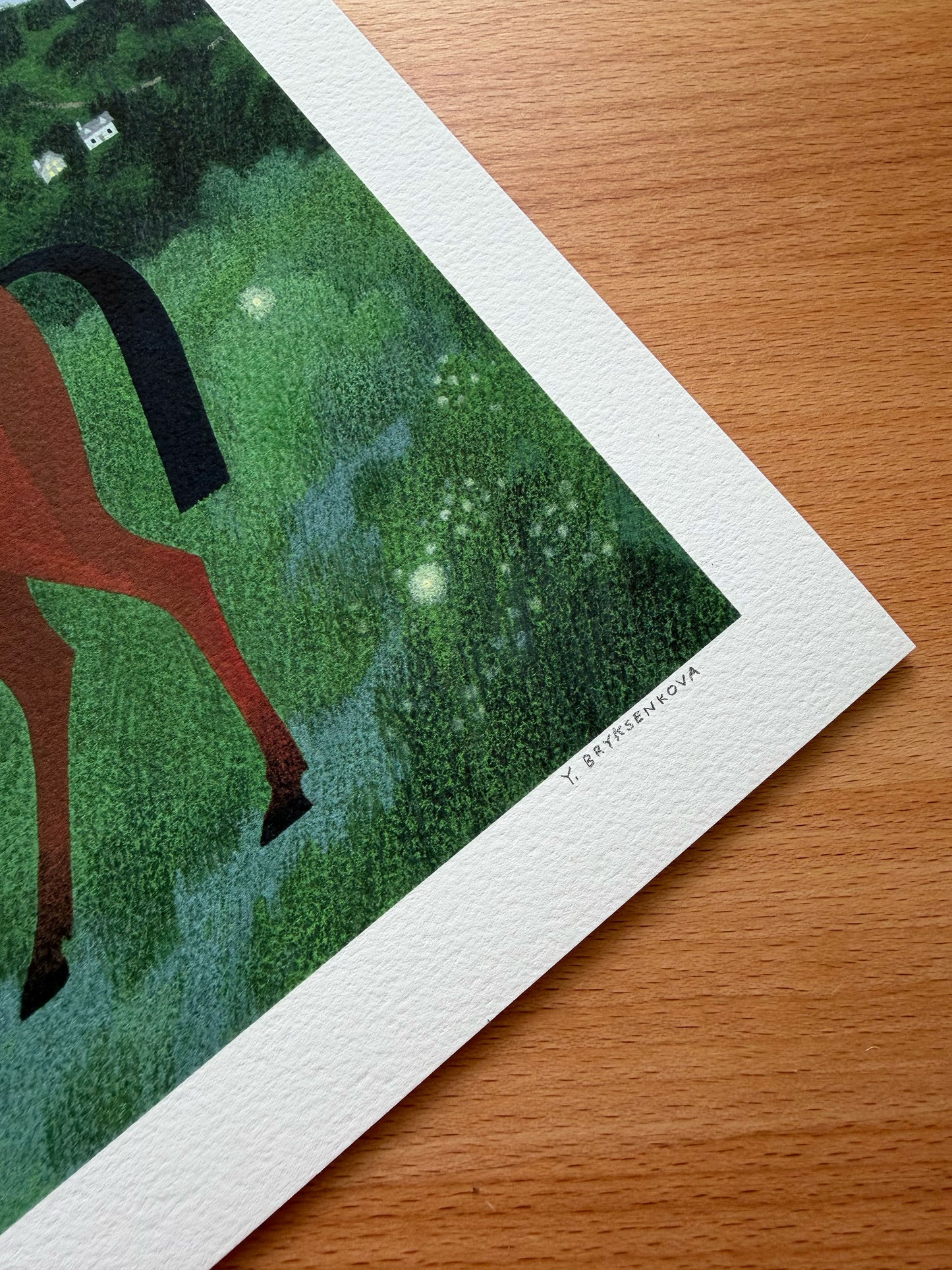 "Year of the Horse" print