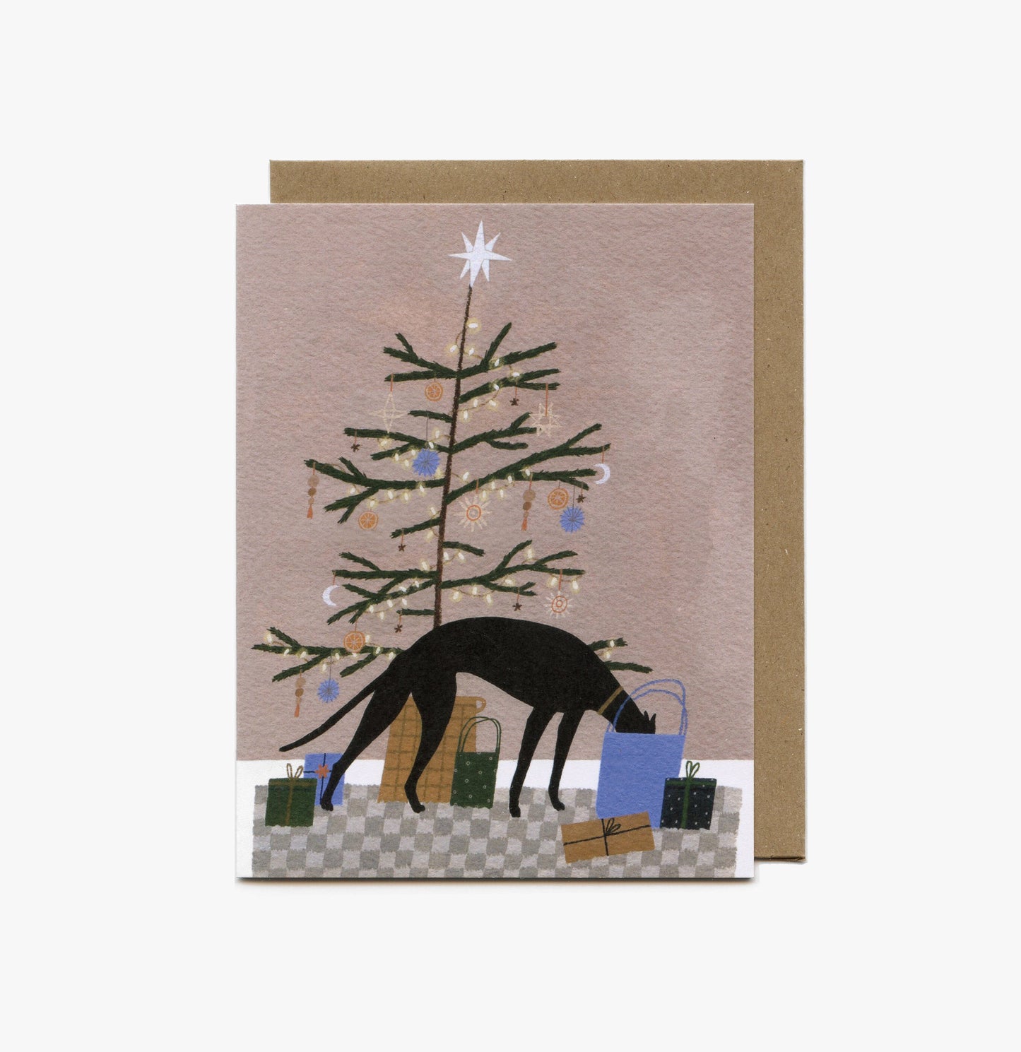 "Inspector of Presents" greeting card