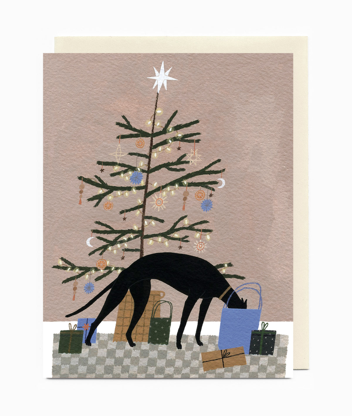 "Inspector of Presents" greeting card