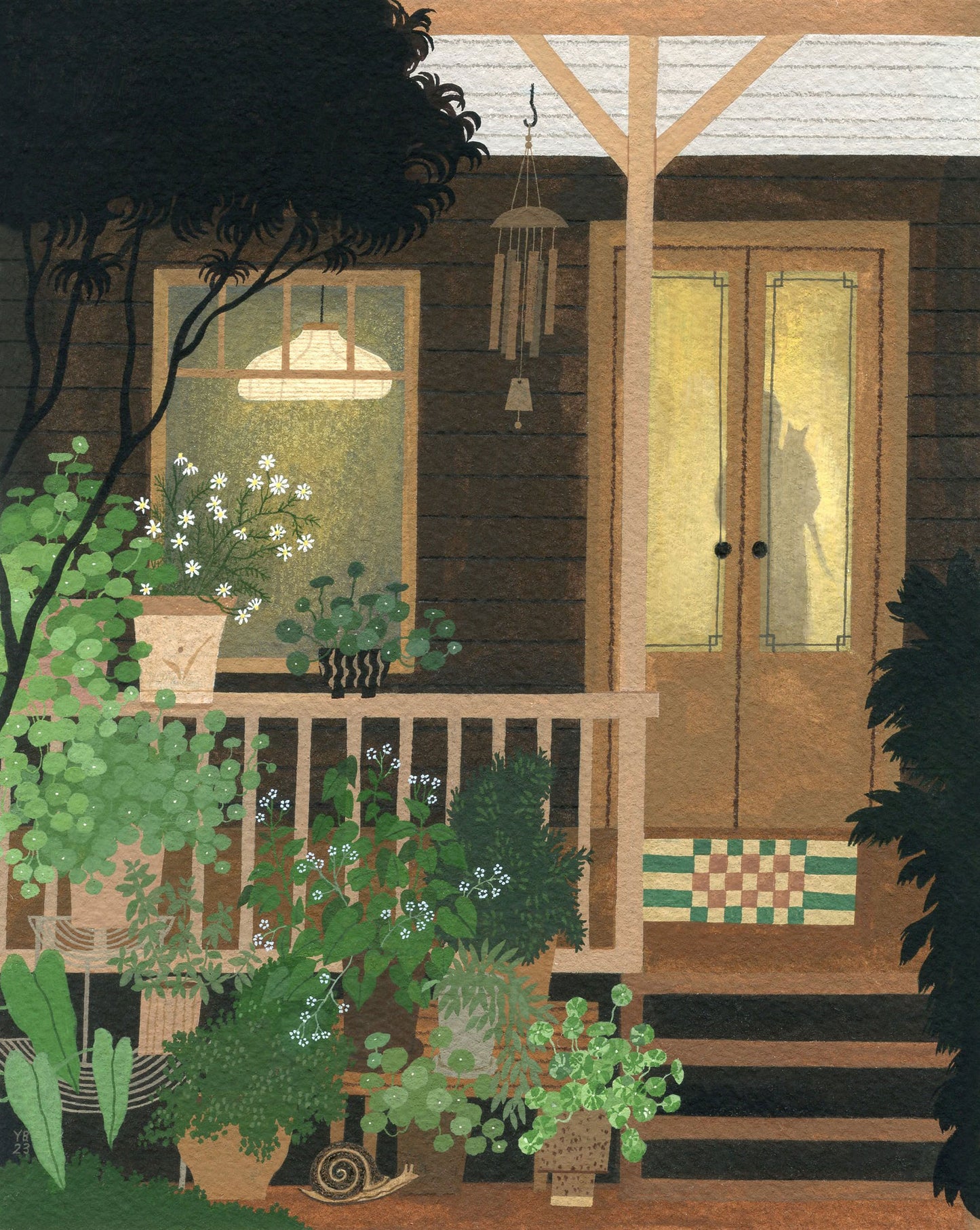 "Late Summer Evening" print