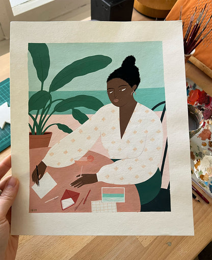 "Letters to Myself" original painting