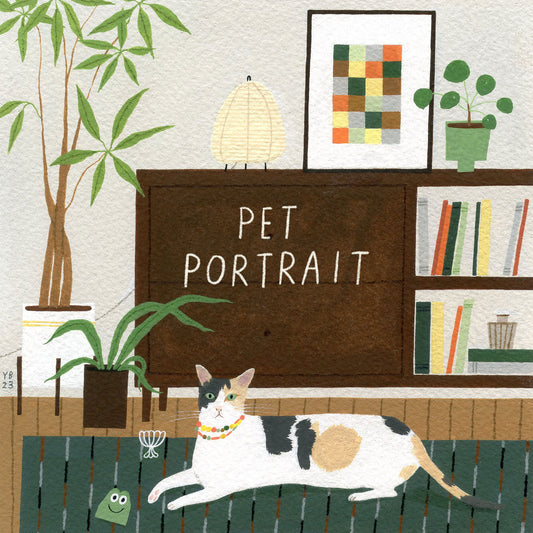 Custom pet portrait