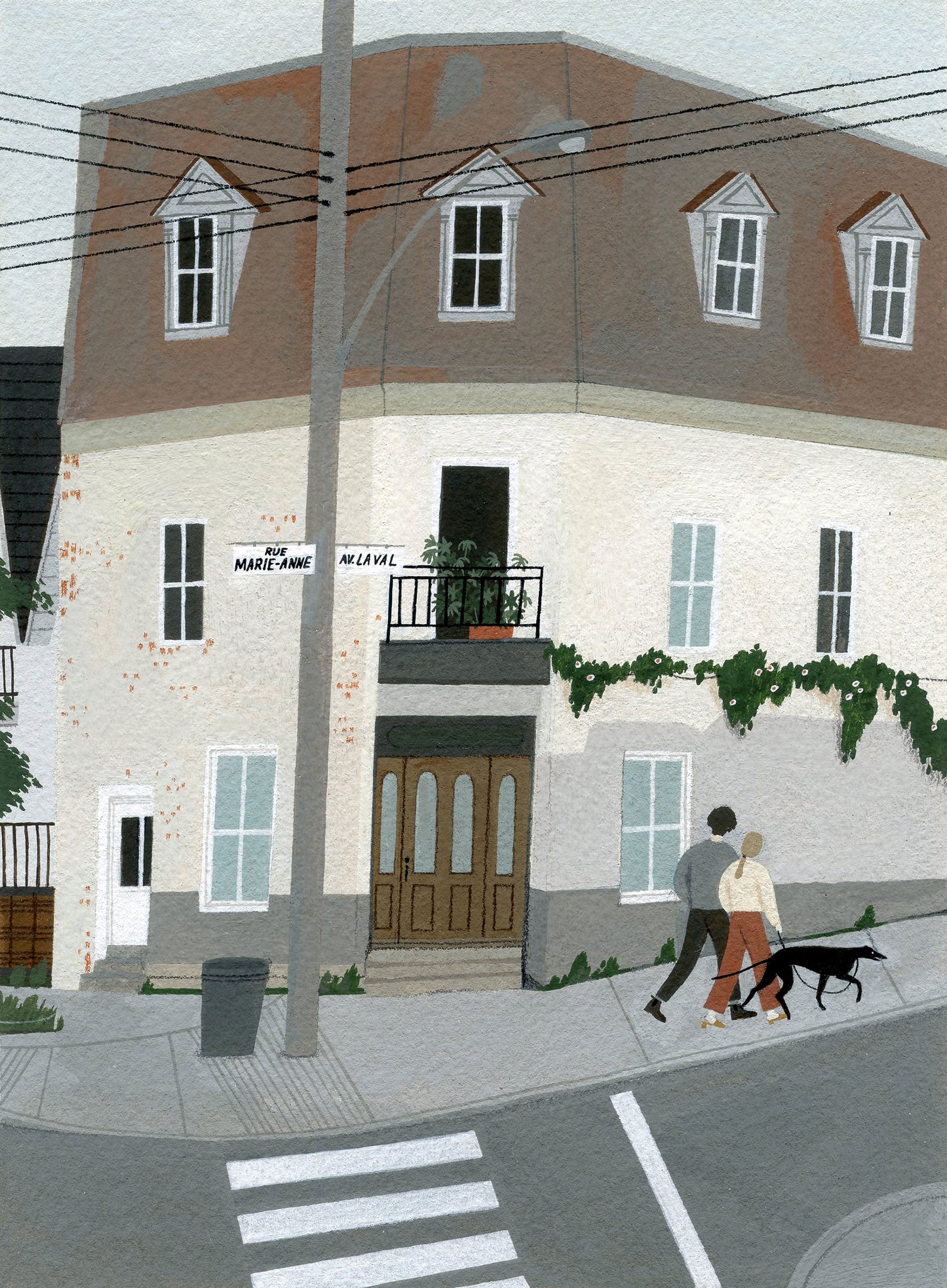 "Le Plateau-Mont Royal" print