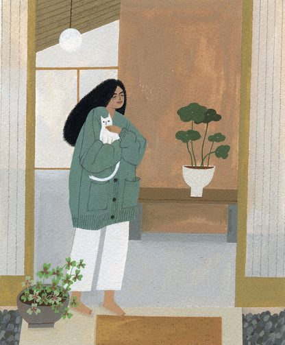 "Slow Morning" original painting