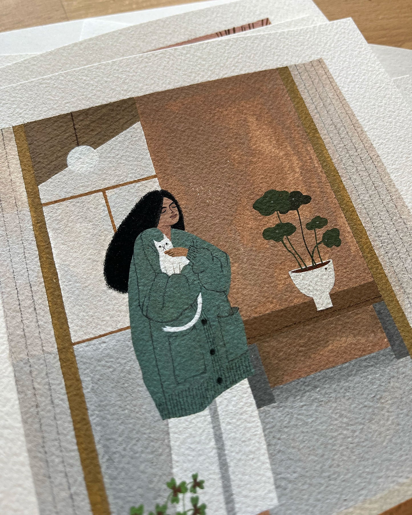 "Slow Morning" original painting