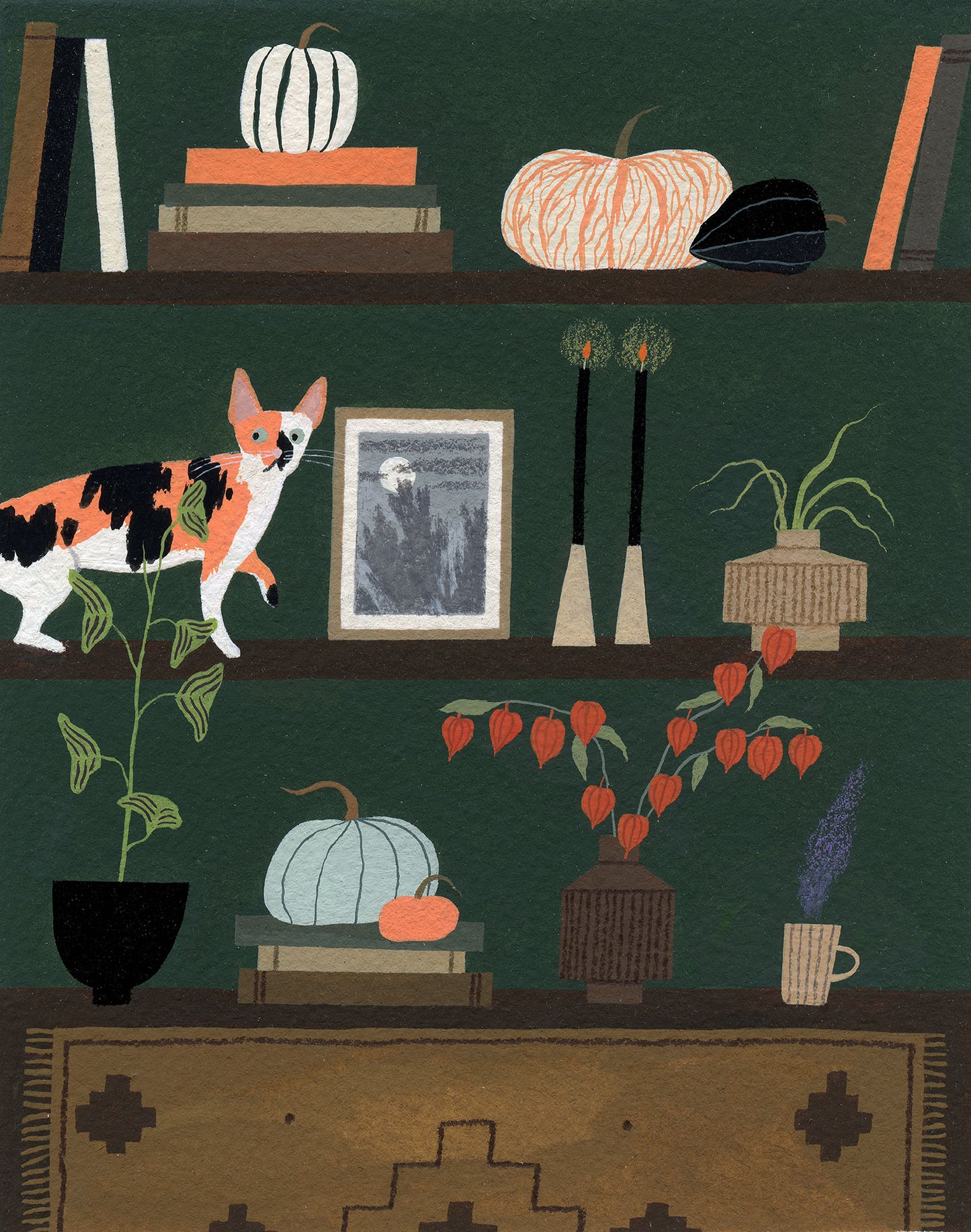 "Spooky Season" original painting