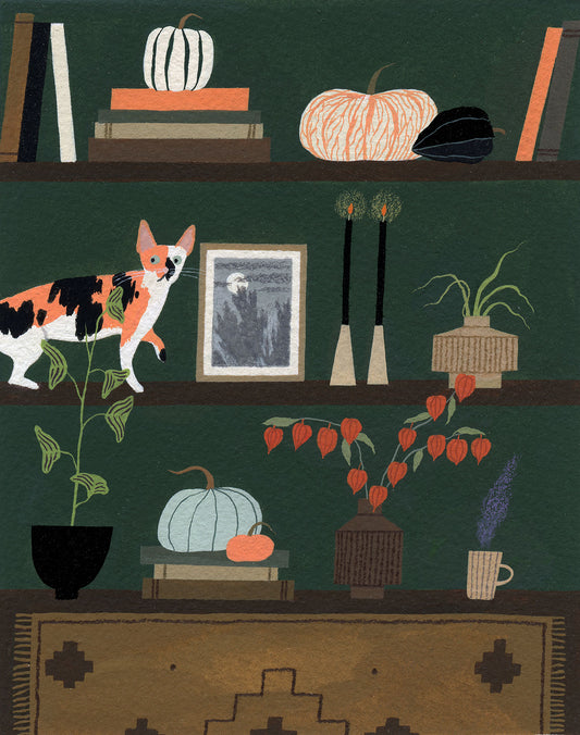 "Spooky Season" original painting