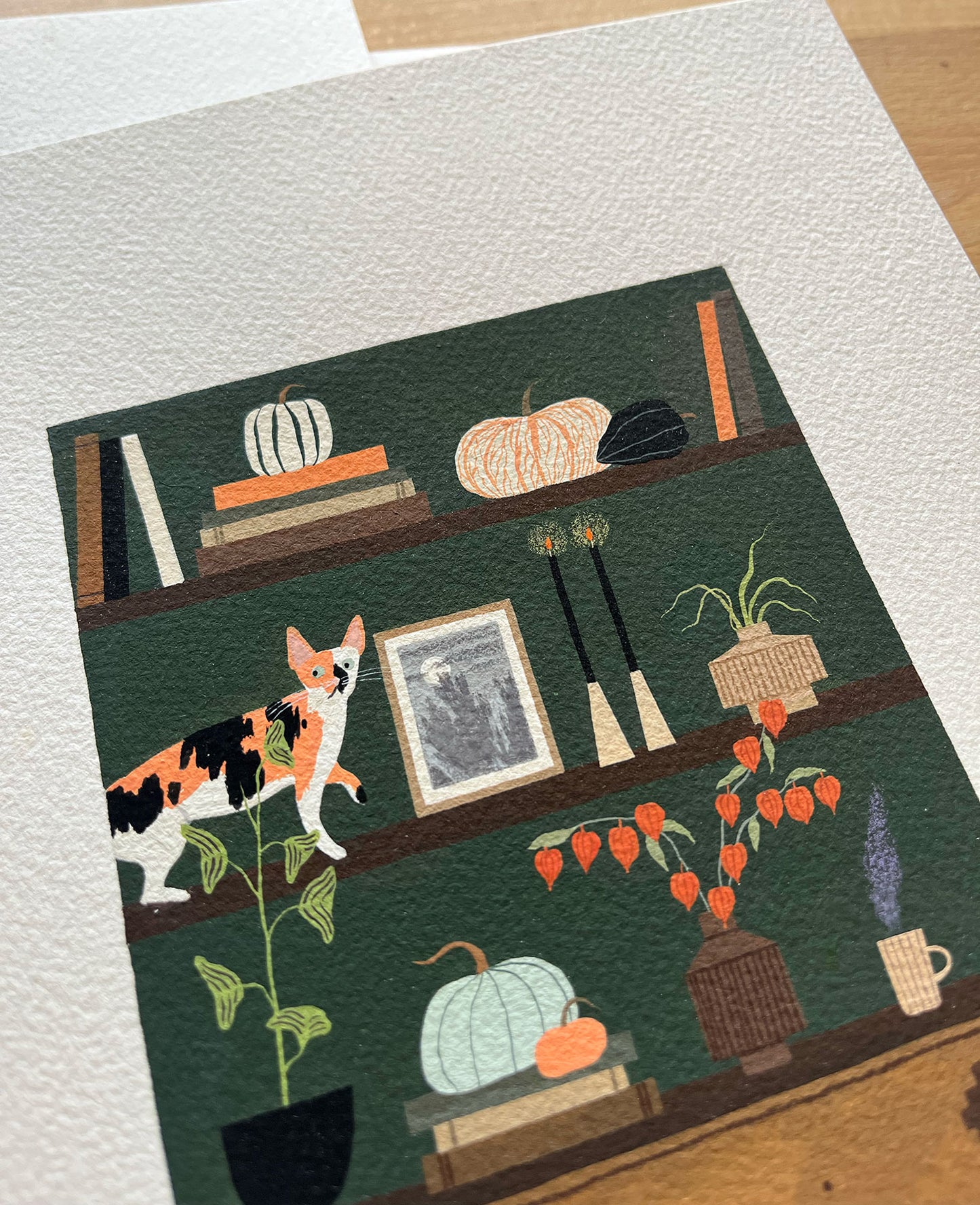 "Spooky Season" original painting