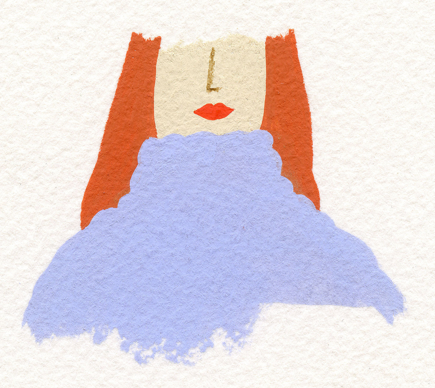 "Tiny Face" original painting